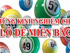 Áp dụng kinh nghiệm lô đề chọn số